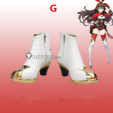 Genshin Impact Jean Traveler Diluc Klee Sucrose Amber Cosplay Shoes Boots