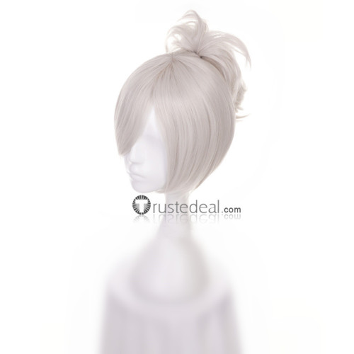 Darker than BLACK Yin Silver White Cosplay Wig