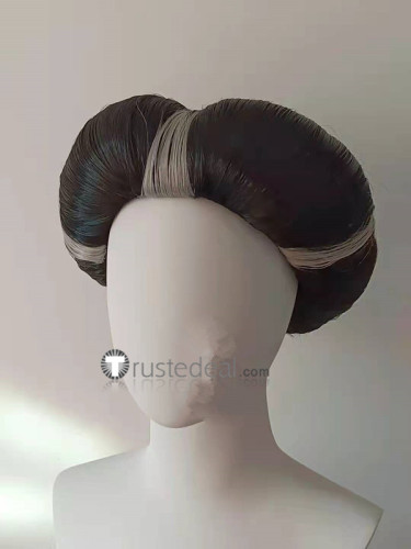 Black Silver Styled Cosplay Wig
