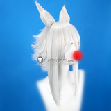 Twin Star Exorcists Sousei no Onmyouji Tatara Silver Purple Green Styled Cosplay Wigs Ears