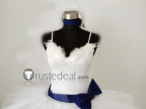 Neon Genesis Evangelion Rei Ayanami Ballerina Style Cosplay Costume
