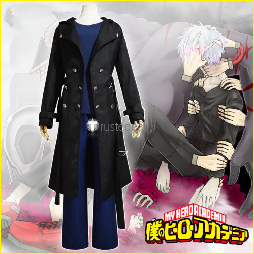 Boku no Hero Academia Moe Kamiji Burnin Tomura Shigaraki Black Cosplay Costumes