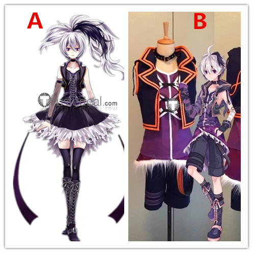 Vocaloid V Flower Male and Female Cosplay Costumes