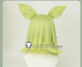 League of Legends LOL The Spark of Zaun Zeri Ears Firefox Ahri Styled Cosplay Wig