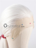 Yuri on Ice THE MOVIE ICE ADOLESCENCE Victor Viktor Nikiforov Young Long Ponytail Gray Lace Front Cosplay Wig