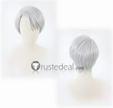 Yuri on Ice Viktor Nikiforov Gray Cosplay Wigs