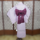 Kimetsu no Yaiba Demon Slayer District Arc Daki Gyutaro Kids Young Kimono Cosplay Costumes