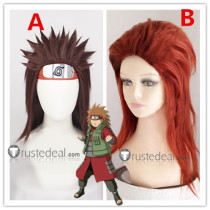 Naruto Akimichi Choji Brown Orange Cosplay Wigs