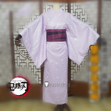 Kimetsu no Yaiba Demon Slayer District Arc Daki Gyutaro Kids Young Kimono Cosplay Costumes