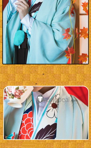 Black Butler Kuroshitsuji YUUKI CHAYA Ciel Phantomhive Kimono Cosplay Costume