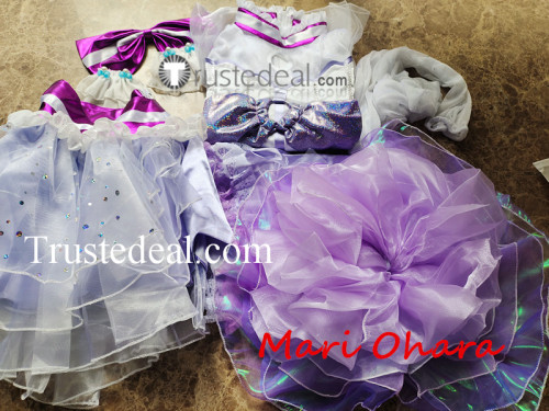 Love Live Sunshine Aqours Koi ni Naritai AQUARIUM Yoshiko Ruby Chika Dia Riko Kanan Mari Cosplay Costumes 2