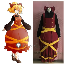 Touhou Project Yamame Kurodani Red Cosplay Costume