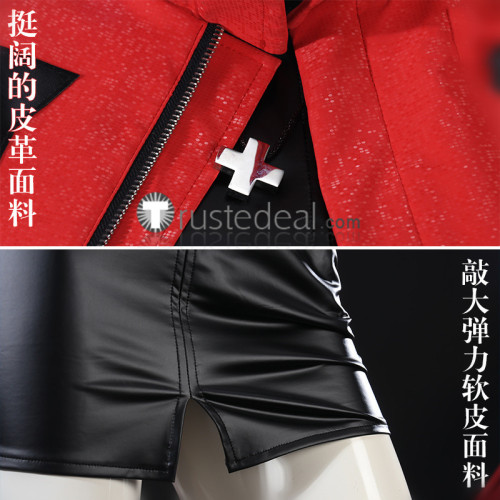 Neon Genesis Evangelion Misato Katsuragi Red Cosplay Costume 2