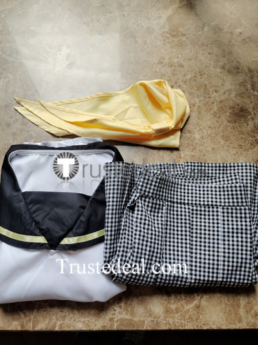 Shin Megami Tensei Persona 4 Yasogami High School Rise Labrys Girl Summer Uniform Cosplay Costume