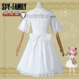 SPY x FAMILY Anya White Dress Cosplay Costume