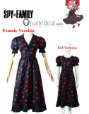 SPY x FAMILY Anya Strawberry Dress Cosplay Costume
