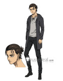 Attack on Titan Shingeki no Kyojin Final Season Eren Jaeger Daily Cosplay Costume