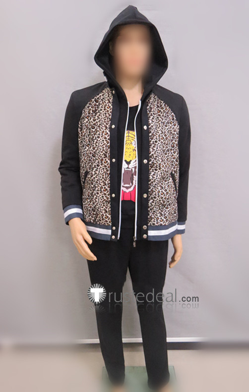 Yuri on Ice Yuri Plisetsky Leopard Wildcat Cosplay Costume