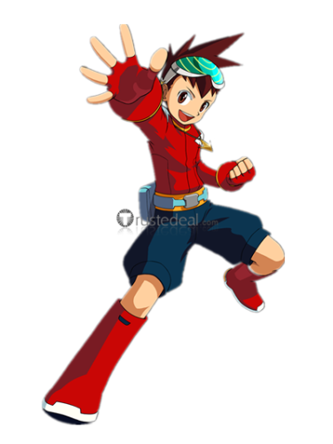 Mega Man Star Force Sonia Strumm Misora Hibiki Geo Stelar Cosplay Red Pink Cosplay Costumes