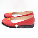 Pokemon XY Serena Whitney Akane Gym Leader Cosplay Red Shoes Boots