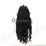 JOHN DOE Game John Doe Styled Black Curly Cosplay Wig
