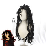 JOHN DOE Game John Doe Styled Black Curly Cosplay Wig