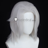 Final Fantasy XIV 14 FFXIV FF14 Venat Emet-Selch Themis Estinien Varlineau Silver White Black Cosplay Wigs
