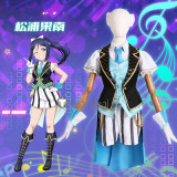 Love Live Sunshine Aqours KURUKURU Cruller Monster Strike Yoshiko Dia Kanan Ruby Chika Mari Riko You Hanamaru Cosplay Costumes