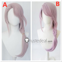Final Fantasy XIV 14 Hythlodaeus Pink Cosplay Wigs