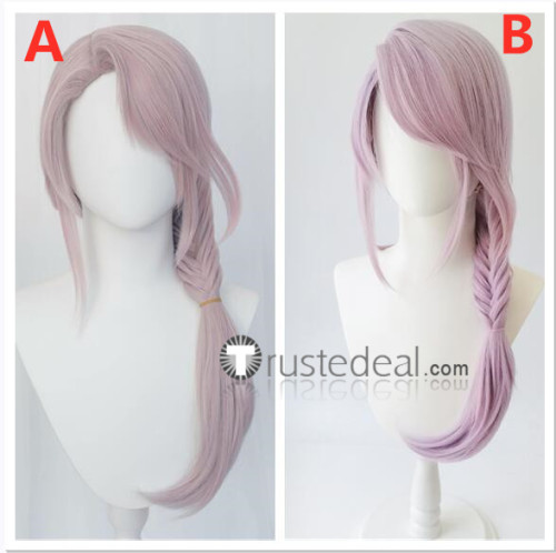 Final Fantasy XIV 14 Hythlodaeus Pink Cosplay Wigs