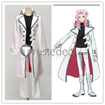 Mawaru Penguindrum Sanetoshi Watase White Cosplay Costume