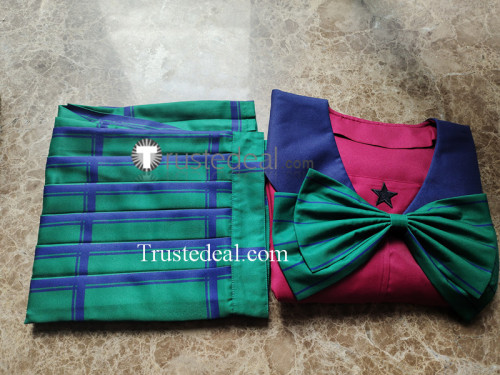 Sailor Moon Michiru Kaioh Hotaru Tomoe Winter Girls School Uniform Cosplay Costume