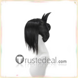Pokemon Legends Arceus Arezu Hinatsu Akari Mai Black Orange Red Blue Cosplay Wigs