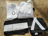Undertale XTale Sans XSans Cross White Black Cosplay Costume