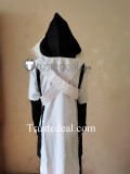 Undertale XTale Sans XSans Cross White Black Cosplay Costume
