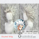 Bleach 10th Division Shinigami Toushiro Hitsugaya White Cosplay Wigs