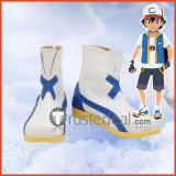 Pokemon the Movie Secrets of the Jungle Ash Ketchum MS020 Cosplay Shoes