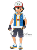 Pokemon the Movie Secrets of the Jungle Ash Ketchum MS020 Cosplay Costume
