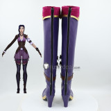 League of Legends LOL Sheriff Caitlyn Cosplay Boots Shoes