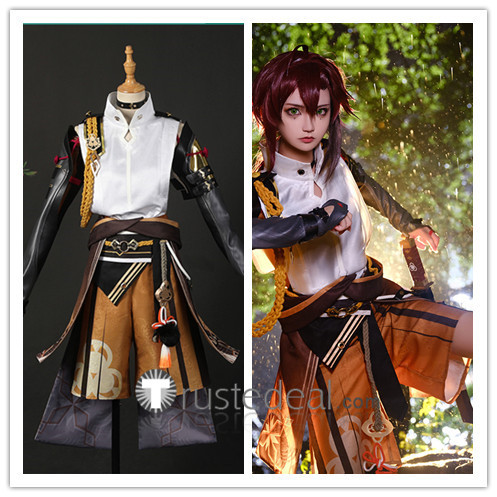 Genshin Impact Shikanoin Heizou Cosplay Costume