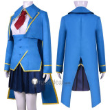 Kinsou no Vermeil Vermeil in Gold Alto Goldfilled Lilia Kudelfate Blue Uniform Cosplay Costumes