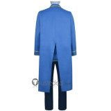 Kinsou no Vermeil Vermeil in Gold Alto Goldfilled Lilia Kudelfate Blue Uniform Cosplay Costumes
