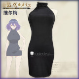 Kinsou no Vermeil Vermeil in Gold Vermeil Black Cosplay Costume