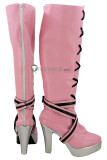Draculaura Frankie Stein Pink Black White Cosplay Boots Shoes
