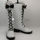 Black Butler Kuroshitsuji Ciel Phantomhive White Black Blue Cosplay Boots Shoes