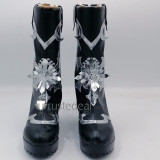Black Butler Kuroshitsuji Ciel Phantomhive White Black Blue Cosplay Boots Shoes