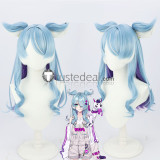 Vtuber Virtual YouTuber NIJISANJI EN Hyakumantenbara Salome Rosemi Lovelock Ponto Nei Elira Pendora Pink Blue Cosplay Wigs