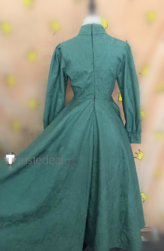 sophie hatter green dress Sophie Cosplay Dress – Howl's Moving Castle Green Outfit with Hat