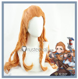 Genshin Impact Bonanus Aloy Brown Blue Cosplay Wigs