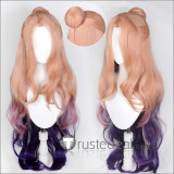 League of Legends Prestige Ocean Song Star Guardian Seraphine Pink Purple Blonde Cosplay Wig